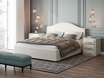 Кровать в спальню Proson Classic 160х200, Велюр (Лофти Лён) в Симферополе