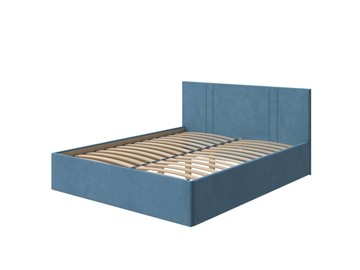 Спальная кровать Helix Plus 180х200, Велюр (Monopoly Прованский синий (792)) в Симферополе