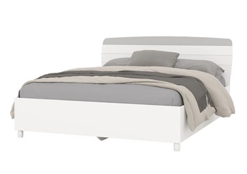 Спальная кровать Милана 1600 (4-22906бел\серый) в Симферополе