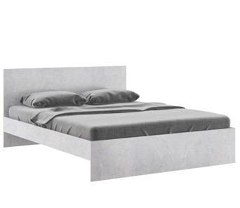Двуспальная кровать Осло М14 с настилами Лайт (Цемент светлый) в Симферополе