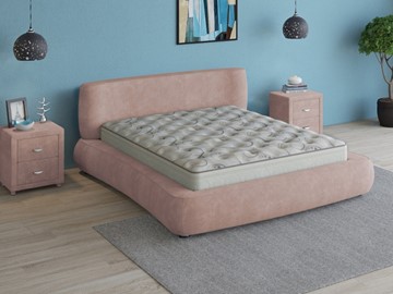 Кровать двуспальная Zephyr 180х200, (Велсофт Винтажный розовый) в Симферополе