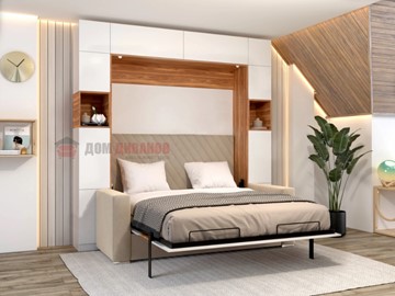 Кровать-шкаф с диваном DetalMaster Аделина 1400х2000 в Симферополе