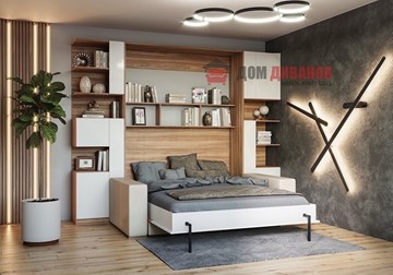 Кровать-шкаф с диваном DetalMaster Дина, 1400х2000 в Симферополе