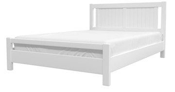 Полутороспальная кровать Ванесса из массива сосны (Белый Античный) 140х200 в Симферополе