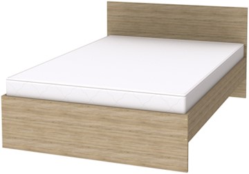 Спальная кровать K14 с основанием, цвет Дуб Сонома в Симферополе