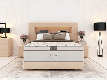 Кровать Smart Compact/Podium M 160х200, Флок (Велсофт Бежевый) в Симферополе
