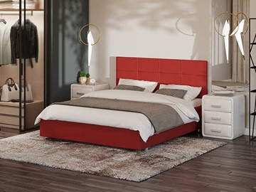 Кровать Proson Neo 160х200, Велюр (Forest 13 Красный) в Симферополе