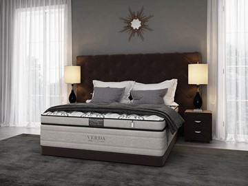 Спальная кровать Style/Basement 160х200, Флок (Велсофт Спелая слива) в Симферополе