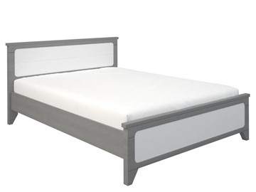 Кровать полутороспальная Боринское Соня 1200, Серый/Белый в Симферополе
