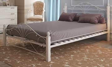 Спальная кровать Фортуна 1, 1600, белый/белый в Симферополе
