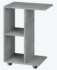 Столик для кровати Ник цвет бетон в Симферополе