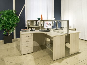 Комплект офисной мебели Комфорт (дуб шамони) №2 в Симферополе