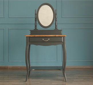Туалетный столик Leontina с зеркалом (ST9321BLK) Черный в Симферополе