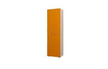 Детский шкаф 600 ДО Млечный дуб, Оранжевый в Симферополе