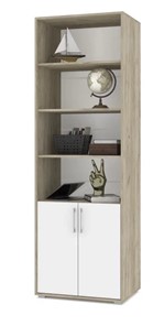 Распашной шкаф Modern О21, Серый дуб - Белый в Симферополе