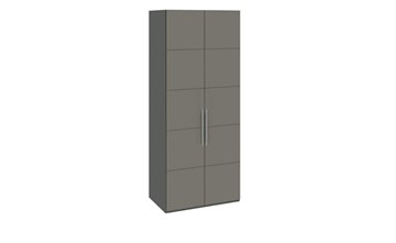 Распашной шкаф Наоми с 2-мя дверями, цвет Фон серый, Джут  СМ-208.07.03 в Симферополе