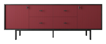 Комод с ящиками и дверцами Emerson (EM19/red/L) в Симферополе