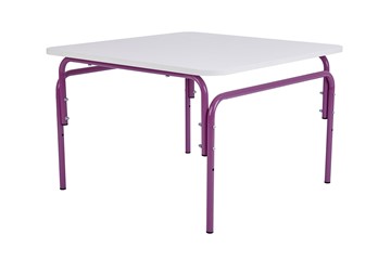 Детский растущий стол Фея Мой малыш, 0-1 гр., белый-фиолетовый в Симферополе
