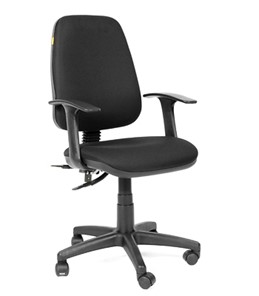Кресло CHAIRMAN 661 Ткань стандарт 15-21 черная в Симферополе