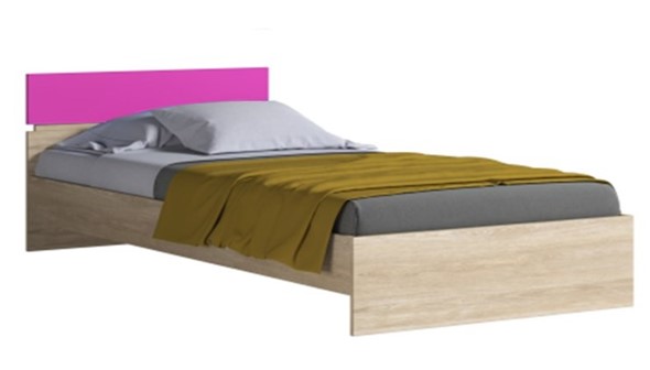 Кровать подростковая Формула, 900 розовый с основанием в Симферополе - изображение