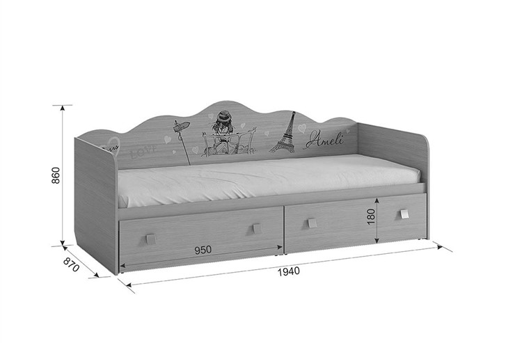 Детская кровать-софа Амели в Симферополе - изображение 2