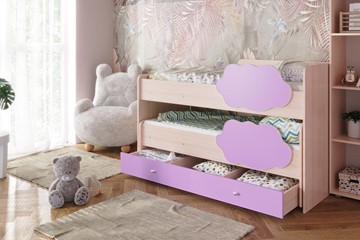 Детская 2-этажная кровать Соник 1.6 с ящиком, Ирис в Симферополе