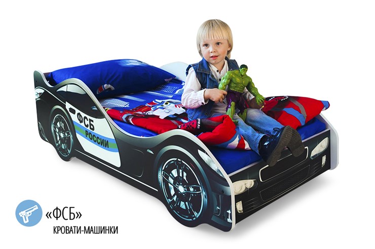 Кровать-машина детская ФСБ в Симферополе - изображение 1