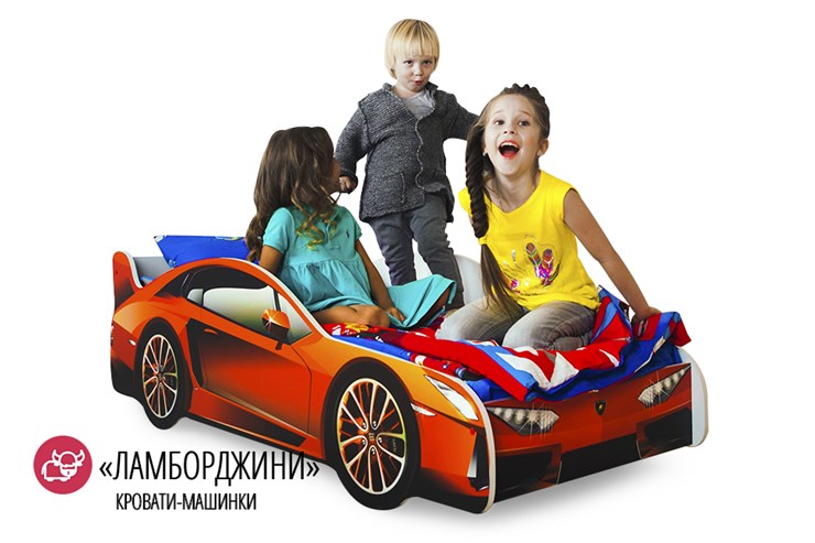 Детская кровать-машина Lamborghini в Симферополе - изображение 4