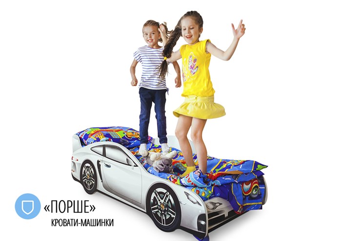 Кровать-машина в детскую Porsche в Симферополе - изображение 4