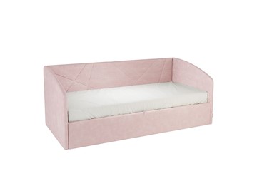 Кровать в детскую 0.9 Бест (Софа), нежно-розовый (велюр) в Симферополе
