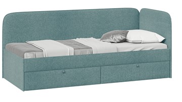 Кровать в детскую Молли тип 1 (80), Микровелюр Scandi Indigo 11 в Симферополе