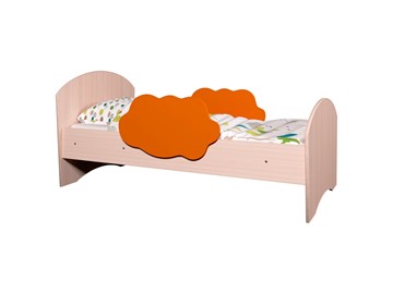 Кровать детская Тучка, корпус Дуб млечный, фасад Оранжевый в Симферополе