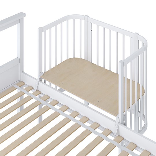 Детская кровать POLINI Kids Simple 105 Белый в Симферополе - изображение 2