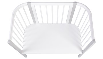 Приставная кровать POLINI Kids Simple 120 Белый / Серый в Симферополе - предосмотр 3