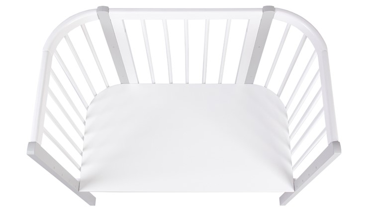Приставная кровать POLINI Kids Simple 120 Белый / Серый в Симферополе - изображение 3