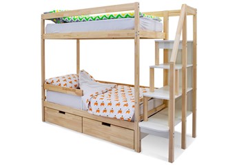 Двухэтажная детская кровать Svogen натура в Симферополе