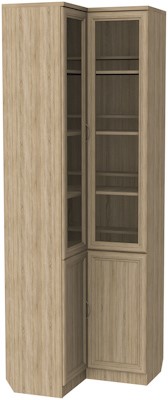 Угловой шкаф 211, цвет Дуб Сонома в Симферополе - изображение