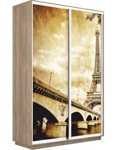 Шкаф 2-дверный Экспресс 1200x450x2200, Париж/дуб сонома в Симферополе