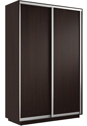 Шкаф 2-х дверный Экспресс (ДСП) 1200х600х2400, венге в Симферополе - изображение
