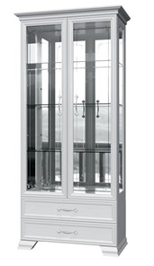 Шкаф-витрина Грация ШР-2, белый, 4 стекла в Симферополе