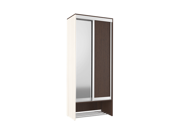 Шкаф 2-х дверный Ольга №10 с зеркалом в Симферополе - изображение