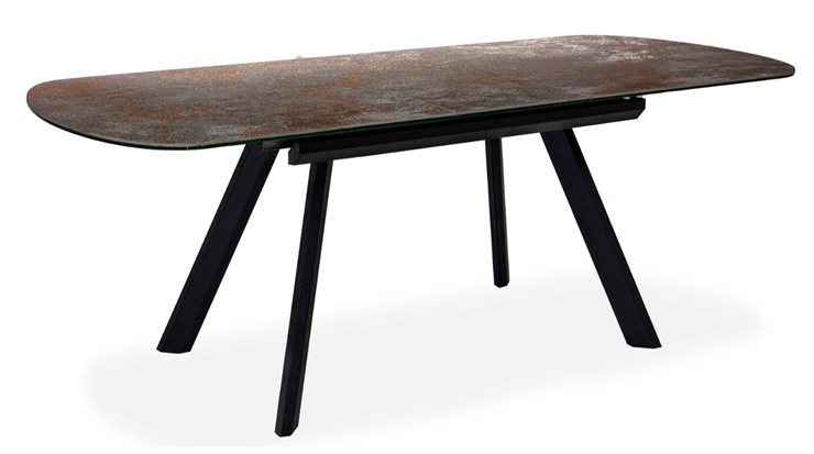 Обеденный раздвижной стол Шамони 3CQ 180х95 (Oxide Nero/Графит) в Симферополе - изображение 1