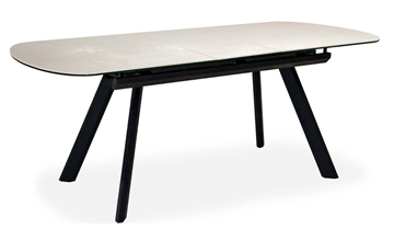 Кухонный раскладной стол Шамони 2CQ 160х90 (Oxide Avorio/Графит) в Симферополе - предосмотр 1