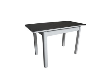 Кухонный раздвижной стол Айсберг-1СТ белое-черное в Симферополе - предосмотр 1