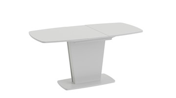 Кухонный стол раскладной Честер тип 2, цвет Белый/Стекло белый глянец в Симферополе - предосмотр 1