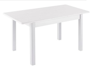 Кухонный стол раскладной Айсберг-01 МДФ, белый МДФ/40 массив прямые белые в Симферополе