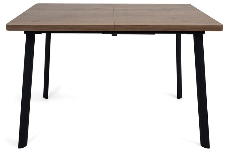 Кухонный стол раскладной Дали-1L(ноги черные, дуб табако) в Симферополе - изображение 1