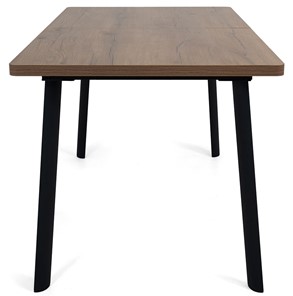 Кухонный стол раскладной Дали-1L(ноги черные, дуб табако) в Симферополе - предосмотр 2