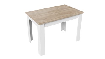Кухонный стол раскладной Промо тип 4 (Белый/Дуб сонома светлый) в Симферополе