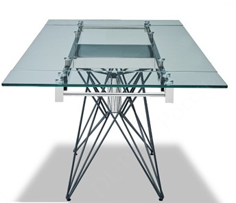 Кухонный раскладной стол T-041 (140) прозрачный в Симферополе - предосмотр 4